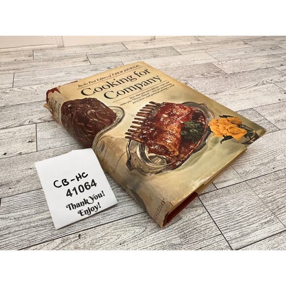 Vintage 1968 Farm Journal’s Cooking for Company Cookbook Recipes HCDJ - Picture 15 of 16